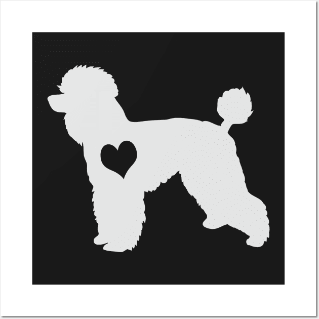 Adore Poodles Wall Art by Psitta